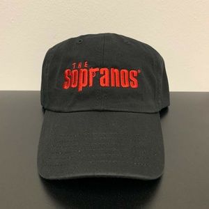 Sopranos Black Dad Adjustable Hat